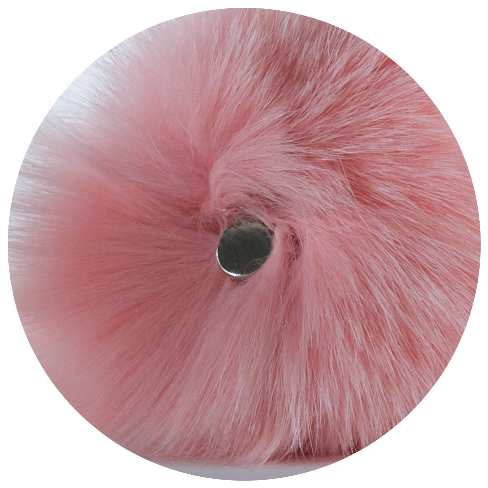 Pink Magnetic Sparkle Bunny Tail Plug