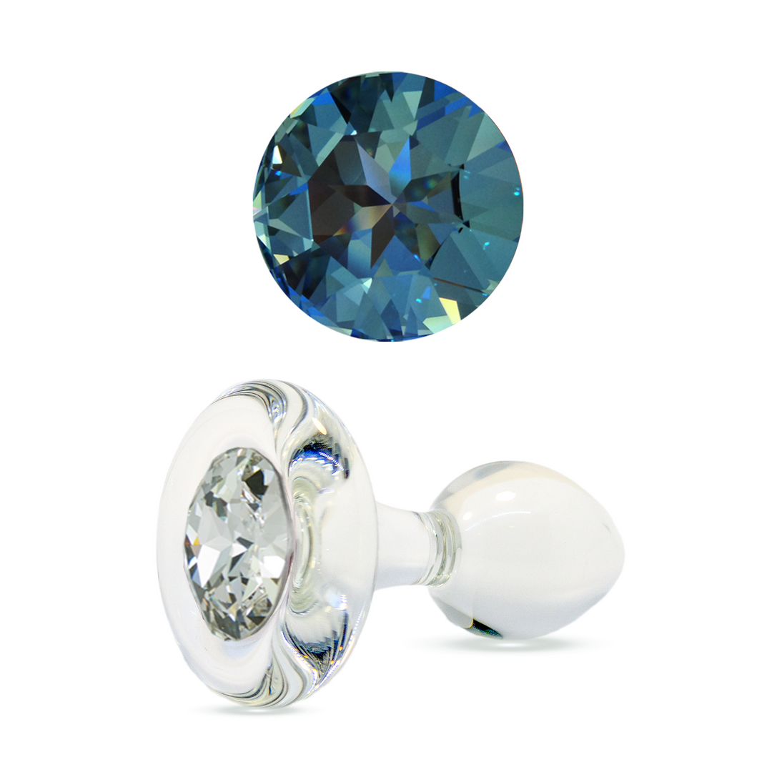 Classic Small-Short Plug with Blue Base