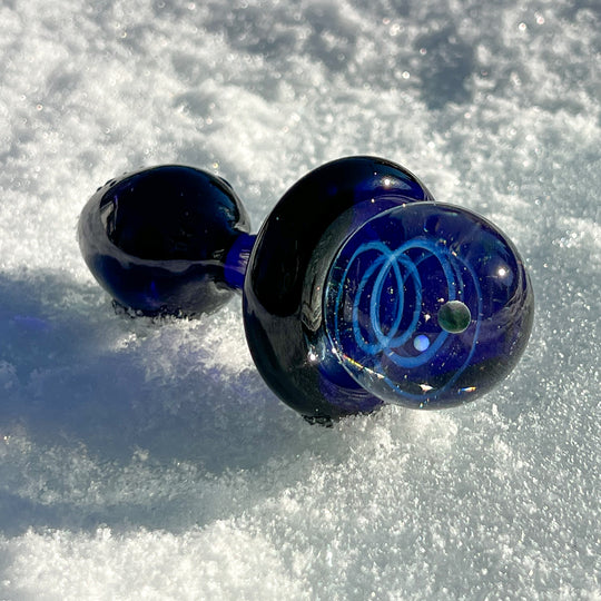 Crystal Delights Galaxy Plug in the snow