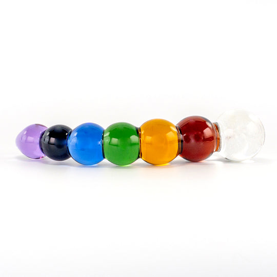 Rainbow Bubble Dildo